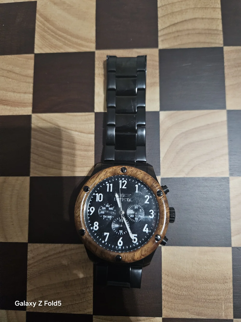 Invicta black dial